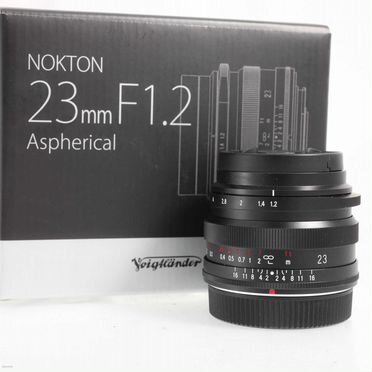 Voigtlander 23mm f/1.2 Nokton aspherical