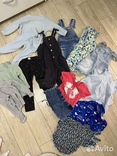 Вещи пакетом на девочку