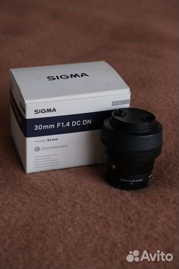 Sigma 30mm F1.4 DC DN для Panasonic Olympus
