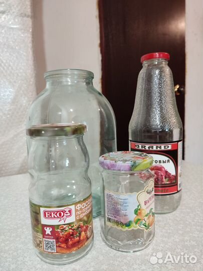 Банки стеклянные