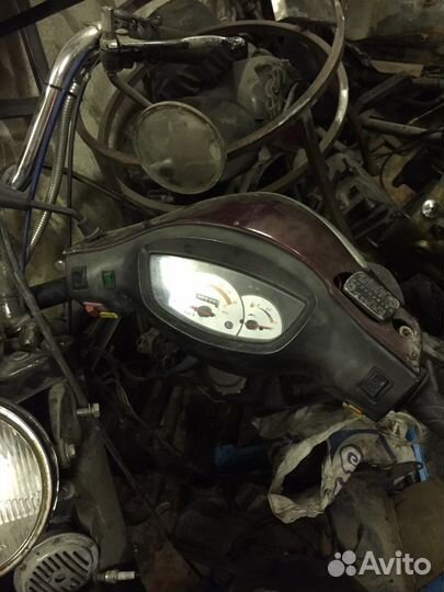 Запчасти на скутер хонда