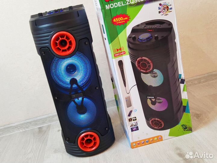 Акустическая система с bluetooth колонка