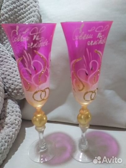 Бокалы свадебные