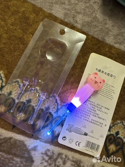 Ушная палочка с подсветкой