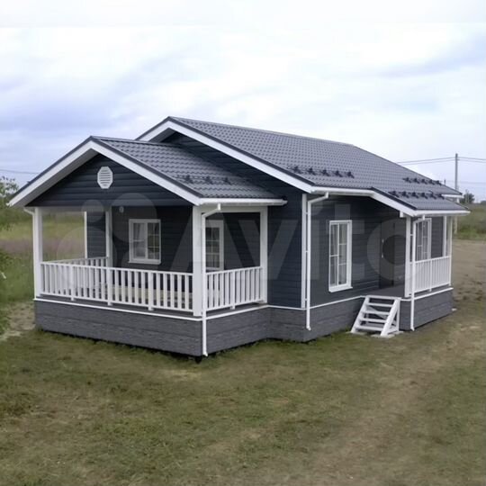 Дом 62 м² на участке 4 сот.