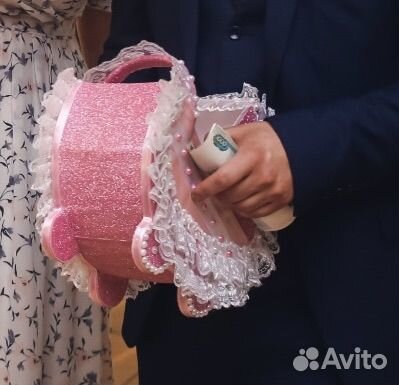 Коляска на свадьбу для сбора денег