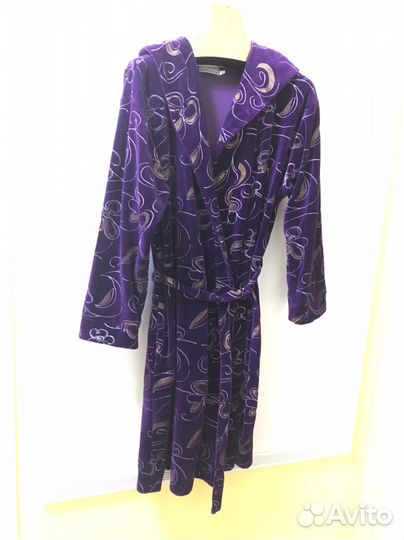 Халат велюровый женский