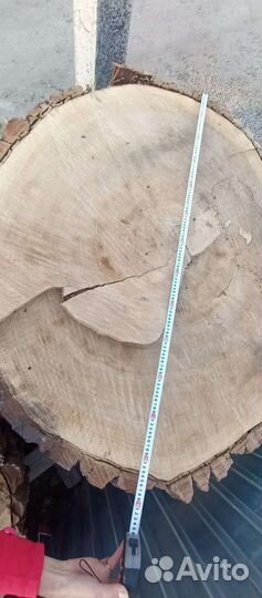 Слэб дерева и спилы