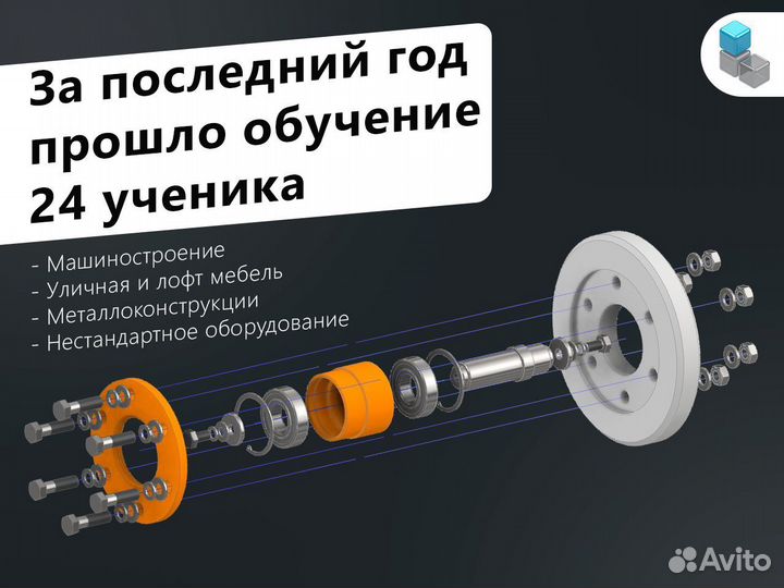 Обучение SolidWorks, Компас 3d, Inventor