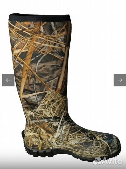 Сапоти резиновые эва camo