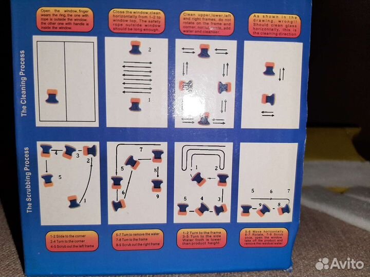 Магнитные щетки для мытья окон