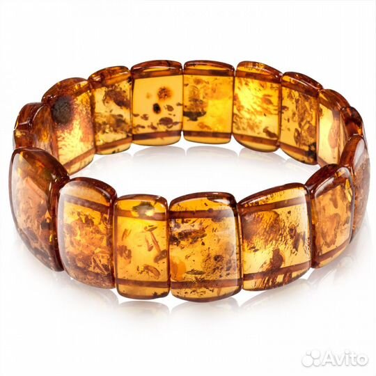 Браслет из натурального балтийского янтаря