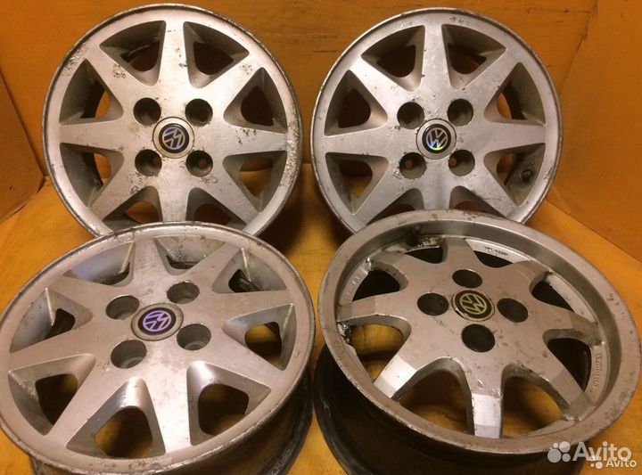 2 шт. Диски - диаметр 14 PCD 4*100