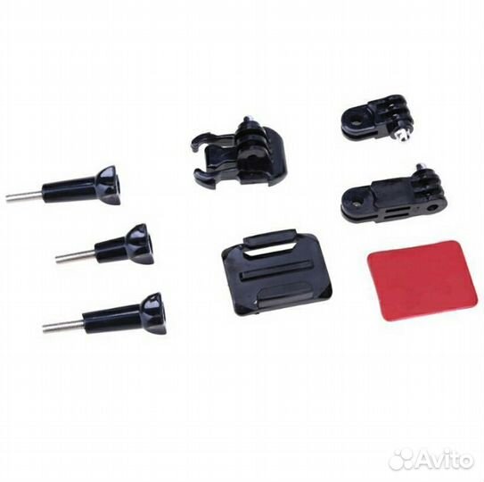 Крепление для экшн камеры GoPro на шлем и пр