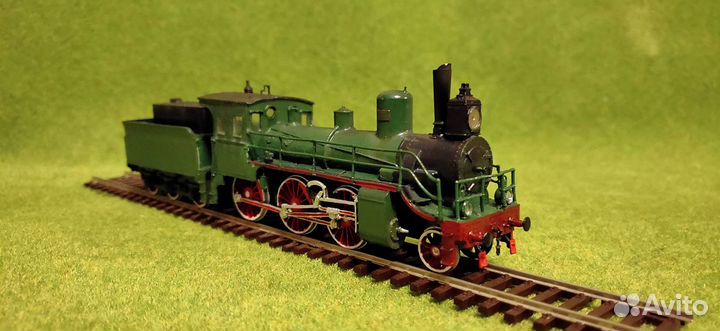 Железная дорога. Паровоз Нв 1 87 но
