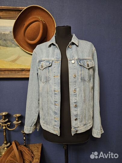 Куртка ретро джинсовая 42