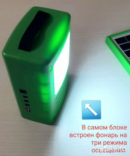 Мини Солнечная станция 12v. С лампами
