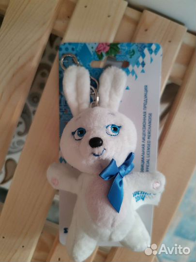 Брелок Олимпиада Сочи 2014 Зайчик