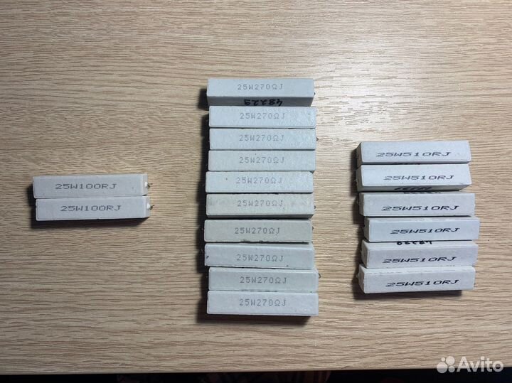 Резисторы цементные мощные 25 Вт