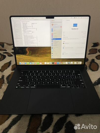 Macbook air 15 m2 2023 256 ssd