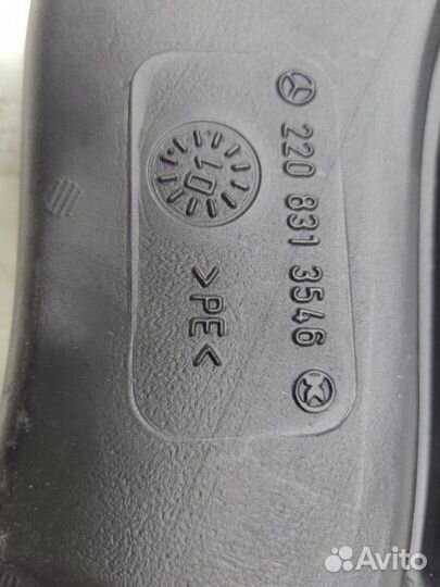 Воздуховод печки передний левый Mercedes-Benz