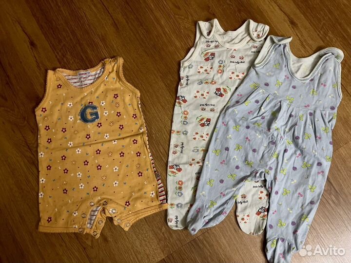 Вещи пакетом на девочку 62