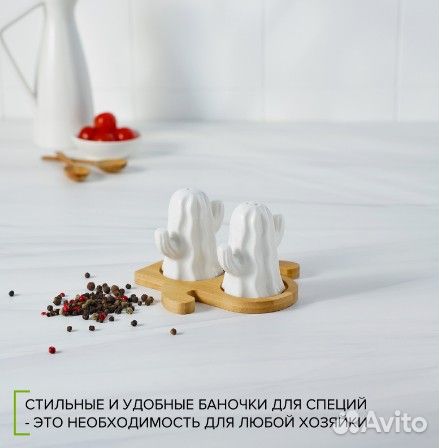 Набор для специй кактусы