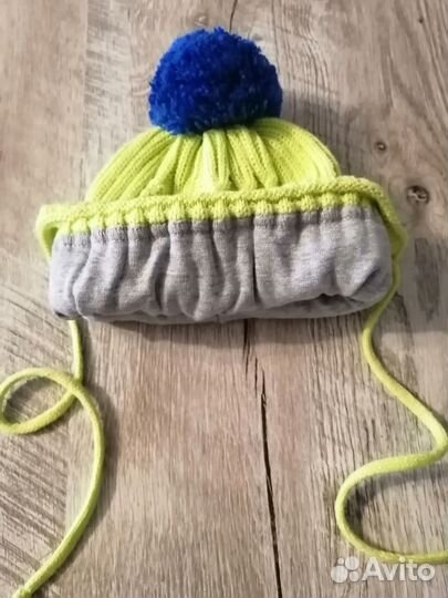Шапка детская демисезонная. Размер 44 46