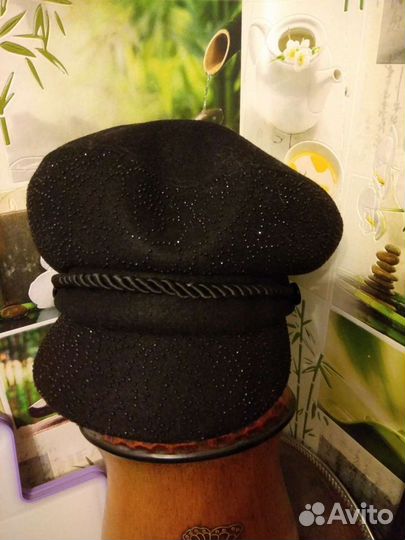 Берет - кепка,56-58 р, шерсть (новая )