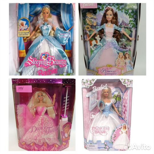Барби Эрика, Танцующая, Невеста, Спящая красавица