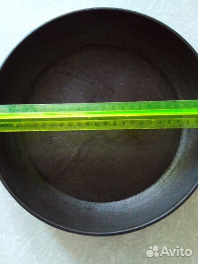 Чугунная сковорода СССР. Новая