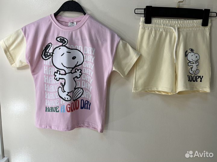 Летний костюм на девочку