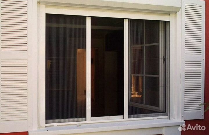 Москитные сетки (плисе)