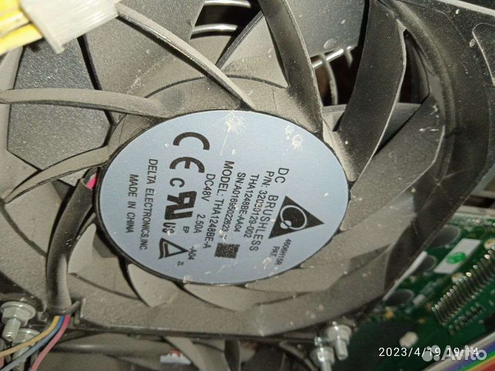 Вентилятор кулер 48в 120мм tha1248be-a