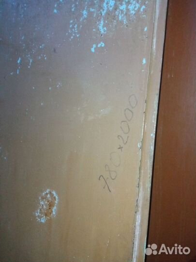 Дверь деревянная, массив, б/у