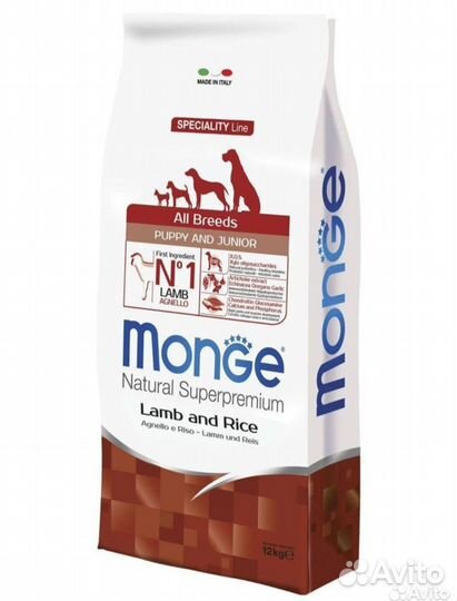 Корм Монж Моngе Dоg Рuррy&Juniоr