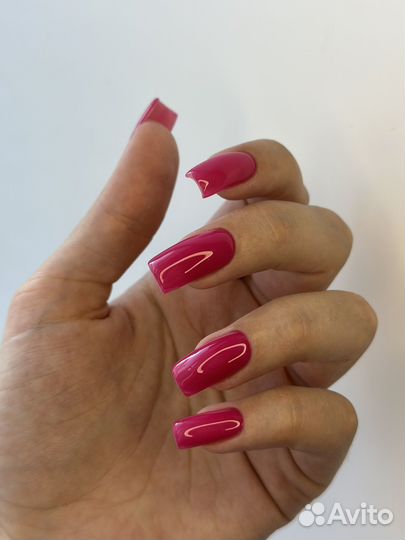 Маникюр гель лак