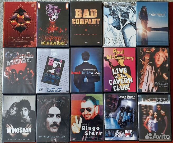 DVD - музыкальные