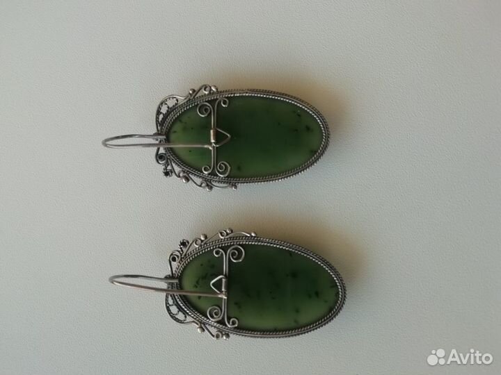 Серьги серебро винтаж