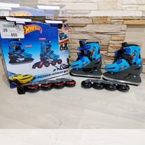 Коньки Hot Wheels детские раздвижные 31