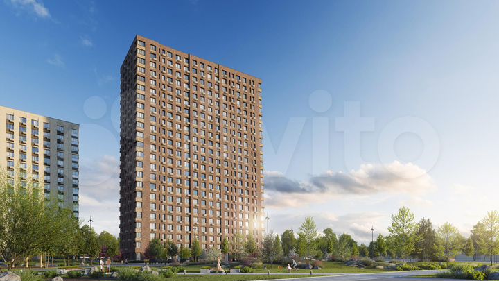 1-к. апартаменты, 34 м², 15/23 эт.