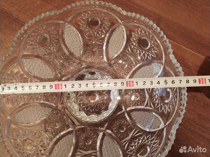 Хрустальное блюдо
