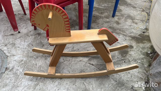 Лошадь качалка СССР
