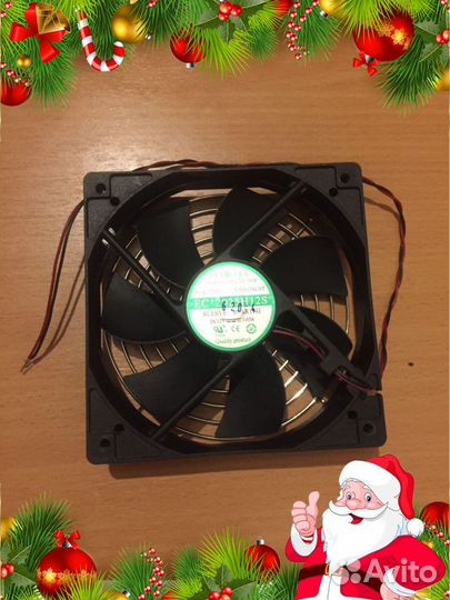 Вентилятор 120х120 с решеткой