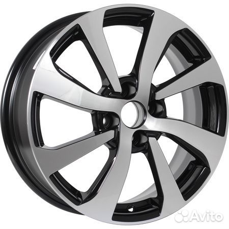 KDW KD1640 : 6x16 4*100 Et:37 Dia:60,1 Black Front