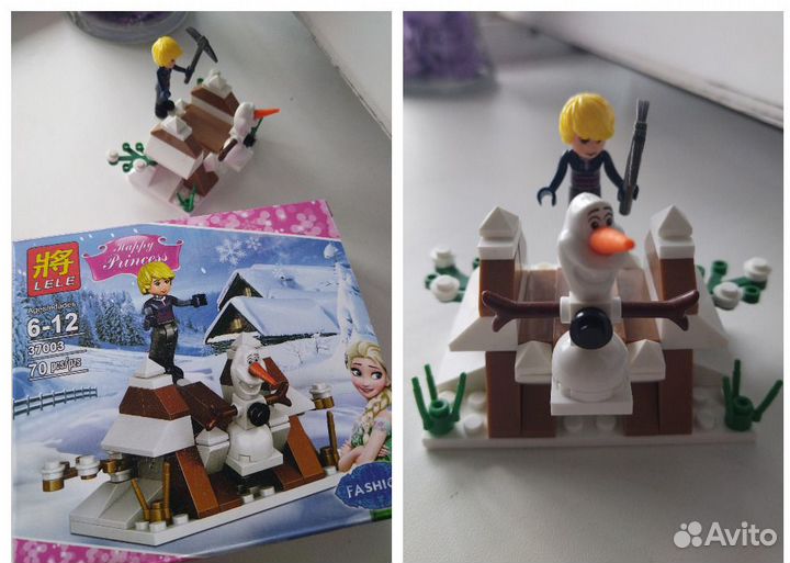 Лего 1000 элементов, 7 наборов