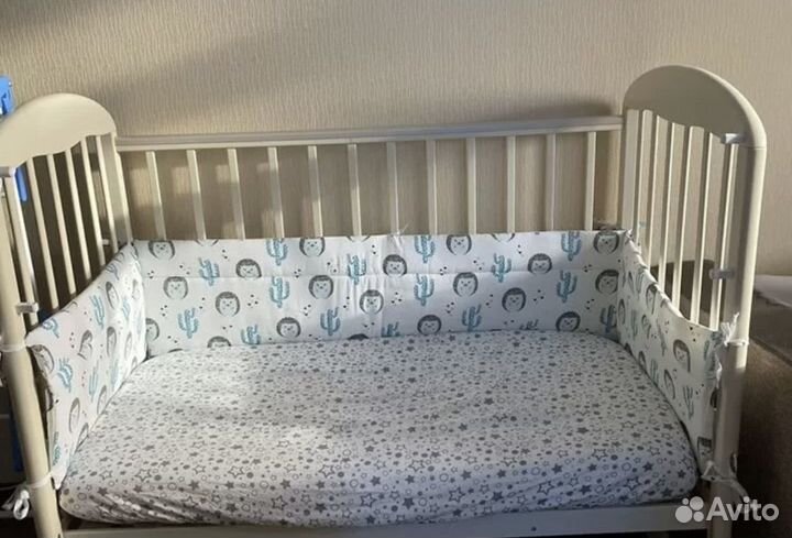 Бортики в детскую кроватку