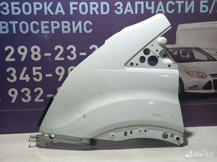 Крыло левое(белое) на Форд Транзит viii (2013н. в
