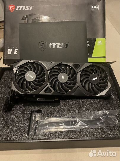 Видеокарта MSI GeForce RTX 3090 ventus 3X