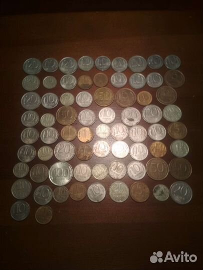 Монеты СССР копейки и рубли